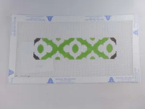 * Clara Wells Needlepoint CLC201 Green Lantern Cuff