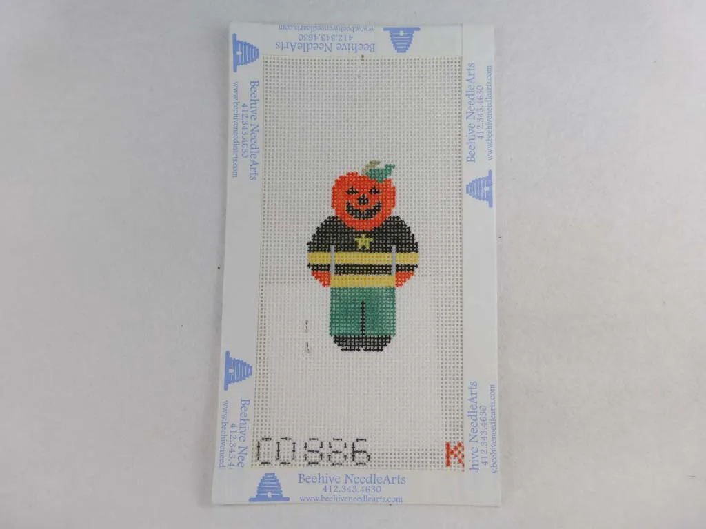 * Kathy Schenkel CO886 Tiny Pumpkin Head