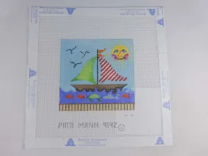 * Patti Mann Designs 9142 Mini Sailboat
