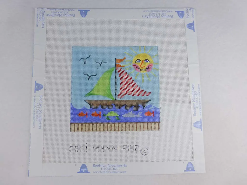 * Patti Mann Designs 9142 Mini Sailboat
