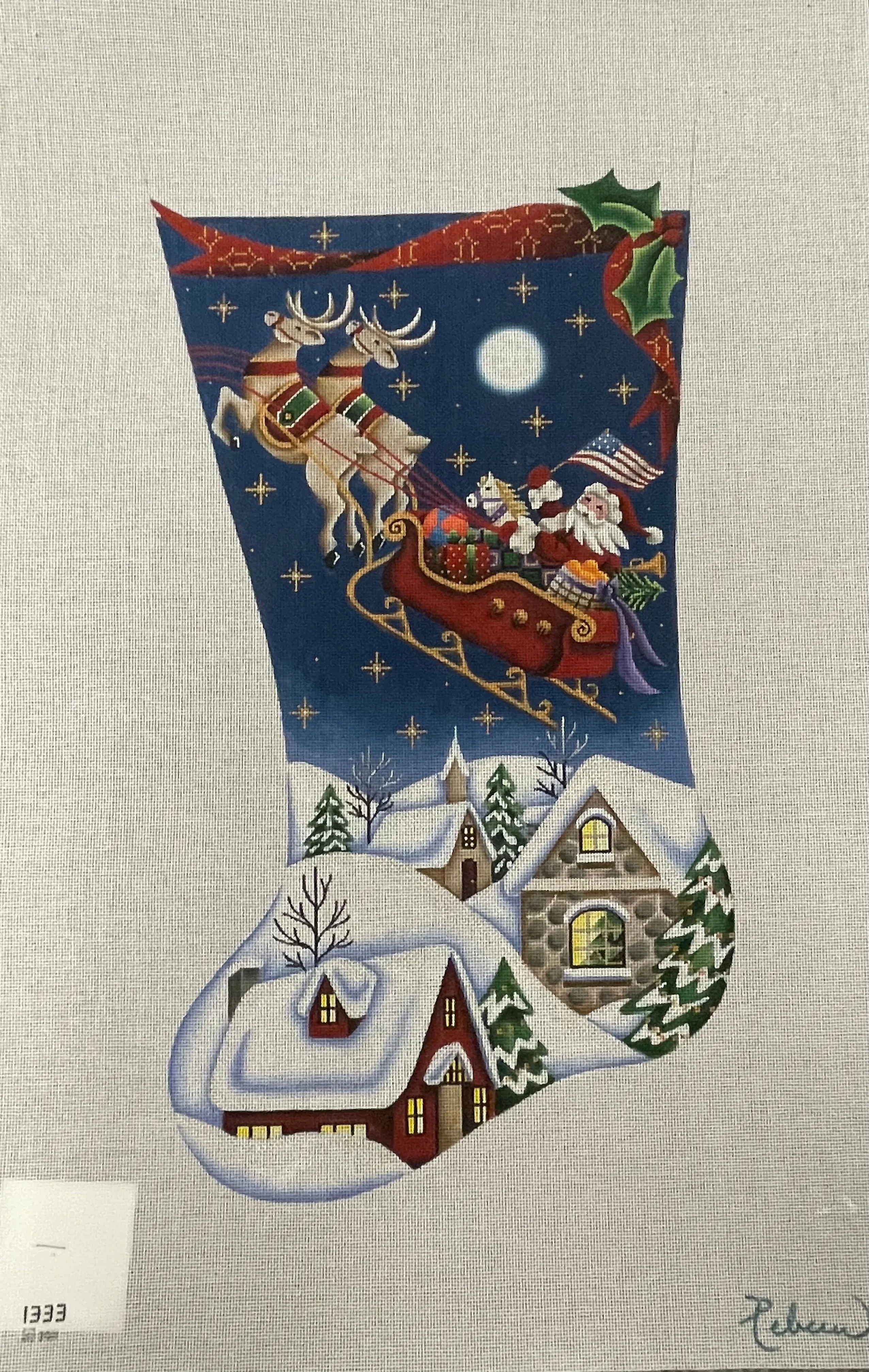 * Rebecca Wood 1333 In the Sky Stocking