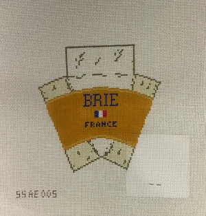 * Stitch Style/ Alli Eagan SSAE005 3-D Wedge of Brie Cheese