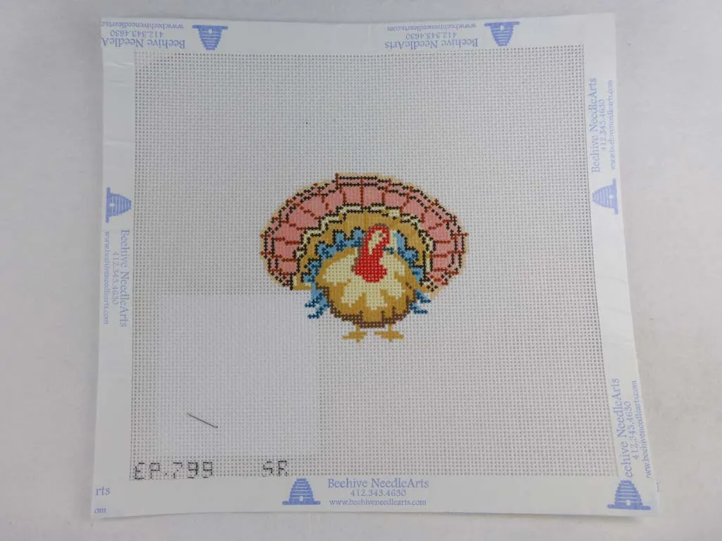 * Susan Roberts Needlepoint Design EP0799 Turkey