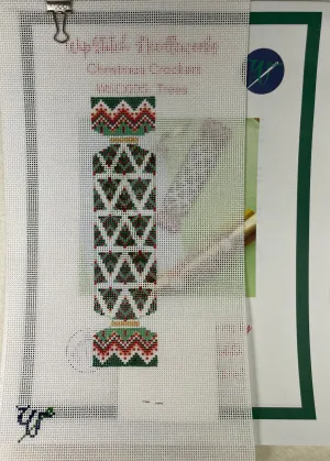 * Wipstitch Needleworks 005 Trees Cracker (with Stitch Guide)