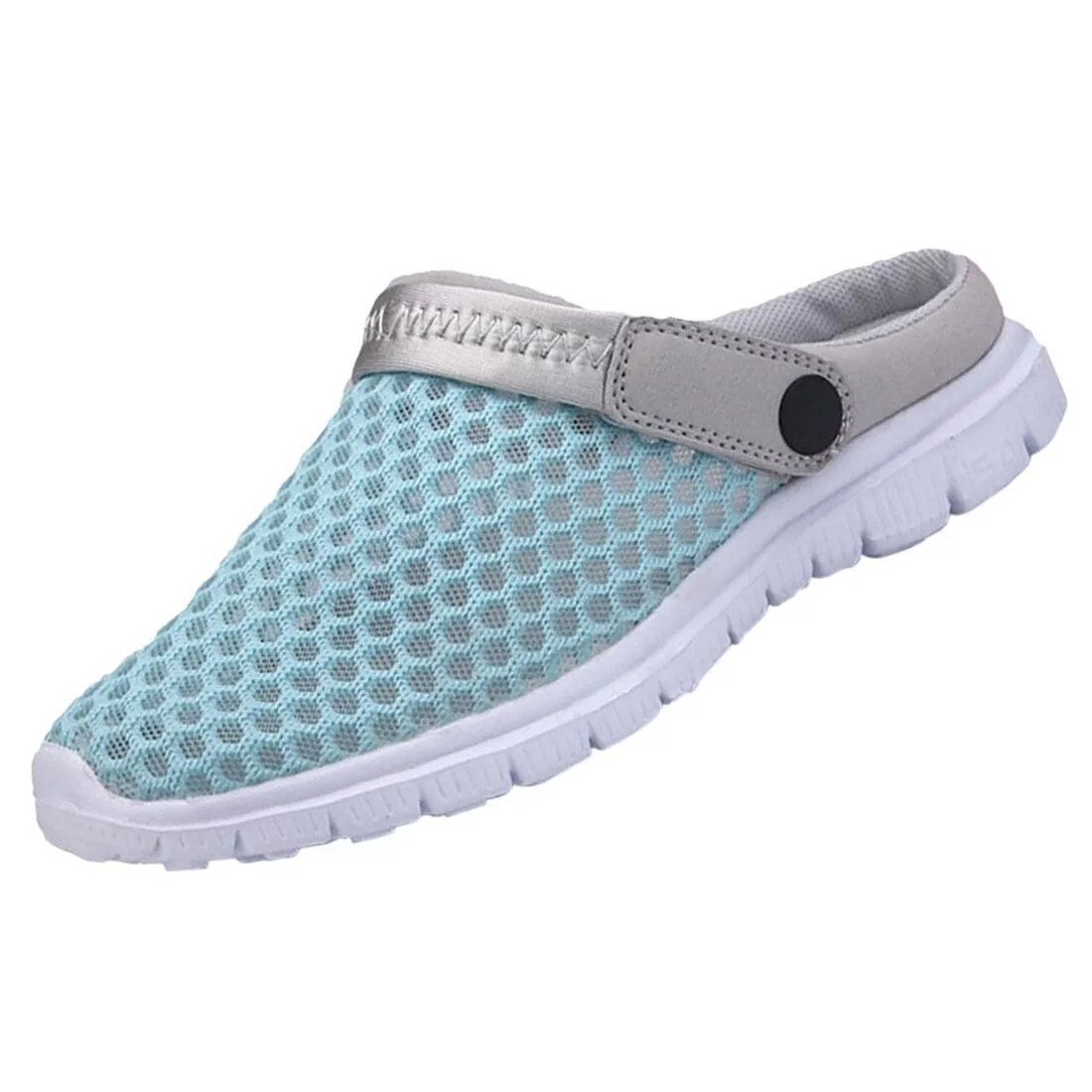 2018 Summer Shoes Fashion Women mesh cloth Slippers Female Hollow Out Flats Women Rubber Sandals Flat Shoes