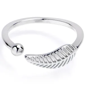 A Little Leaf Adjustable Toe Ring
