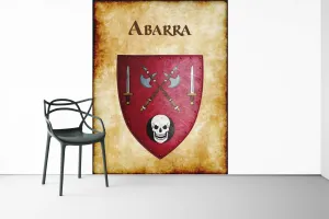 Abarra Heraldry of Greyhawk Anna Meyer Cartography Canvas Art Print