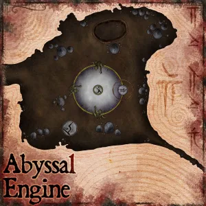 Abyssal Engine Fantasy Map