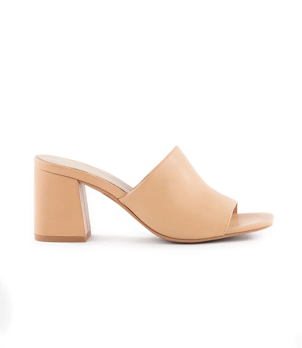 Adapt Leather Heel Sandals