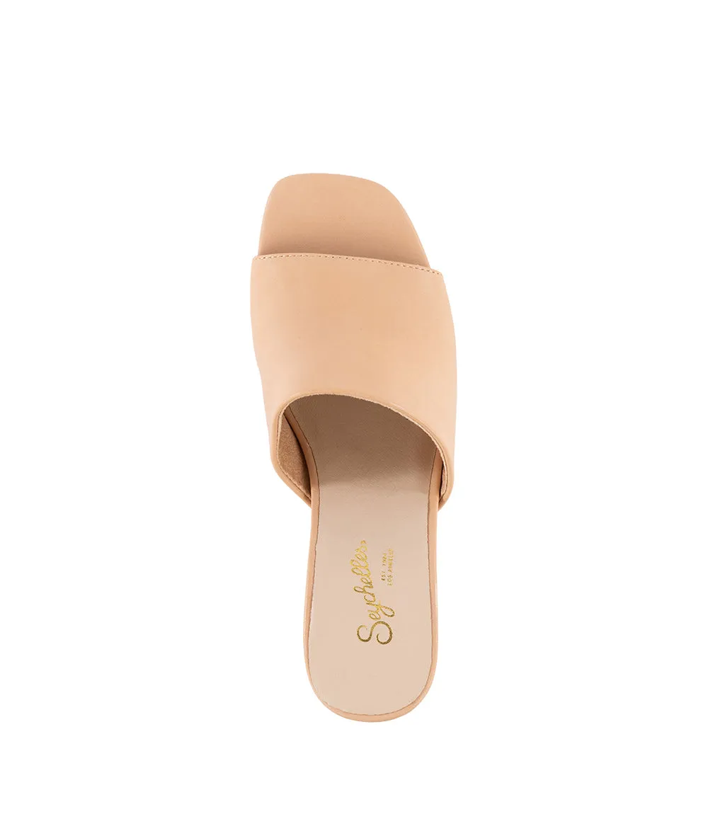 Adapt Leather Heel Sandals