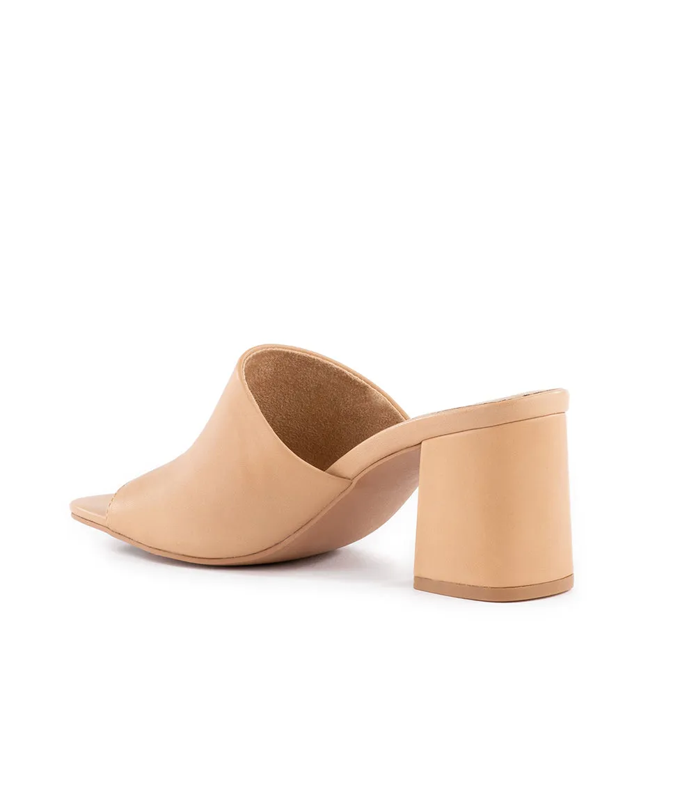 Adapt Leather Heel Sandals
