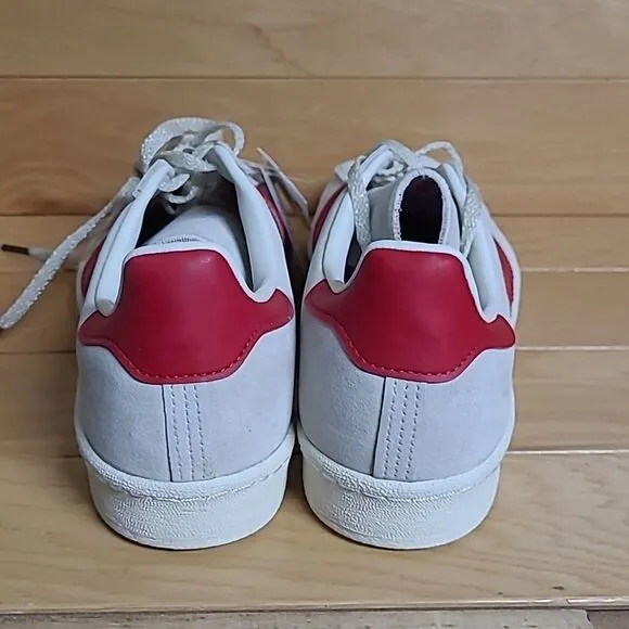 Adidas Originals Campus 80s Low Mens Casual Shoes White Red GY4580