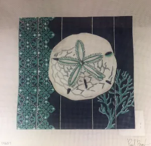 All About Stitching 14657 Indigo Sea I