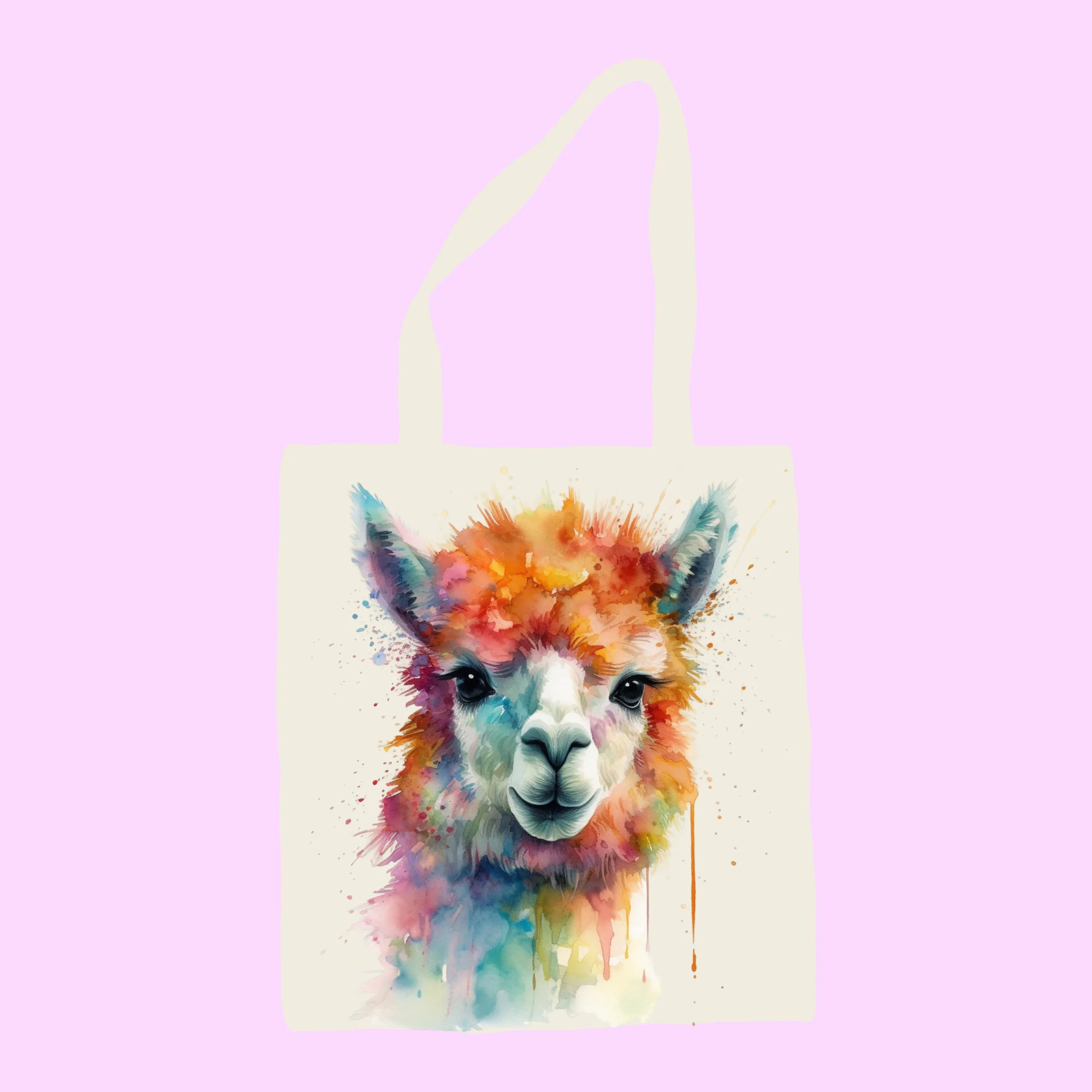 Alpaca Canvas Art Printable Digital Art (36x36) ALP004