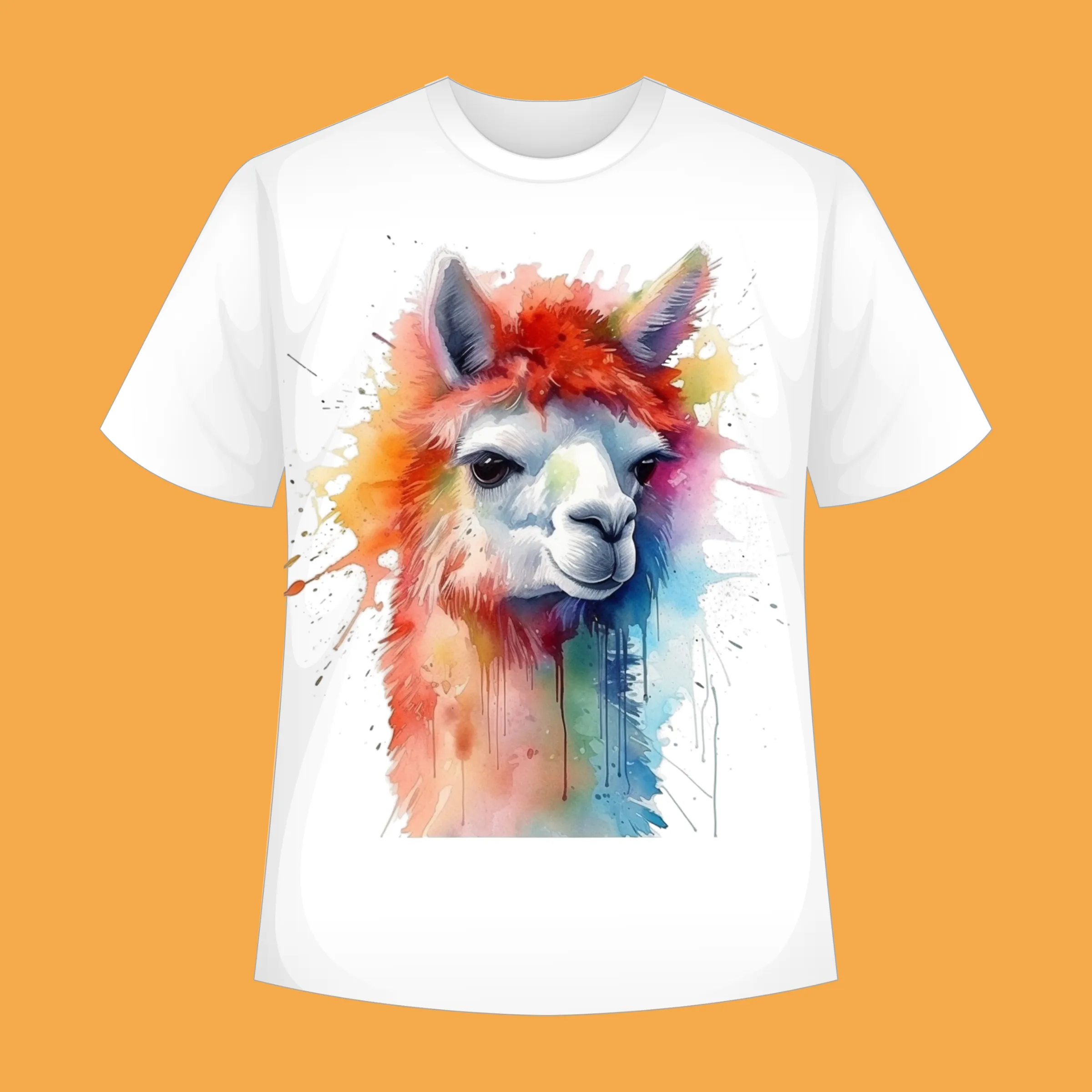 Alpaca Canvas Art Printable Digital Art (36x36) ALP005