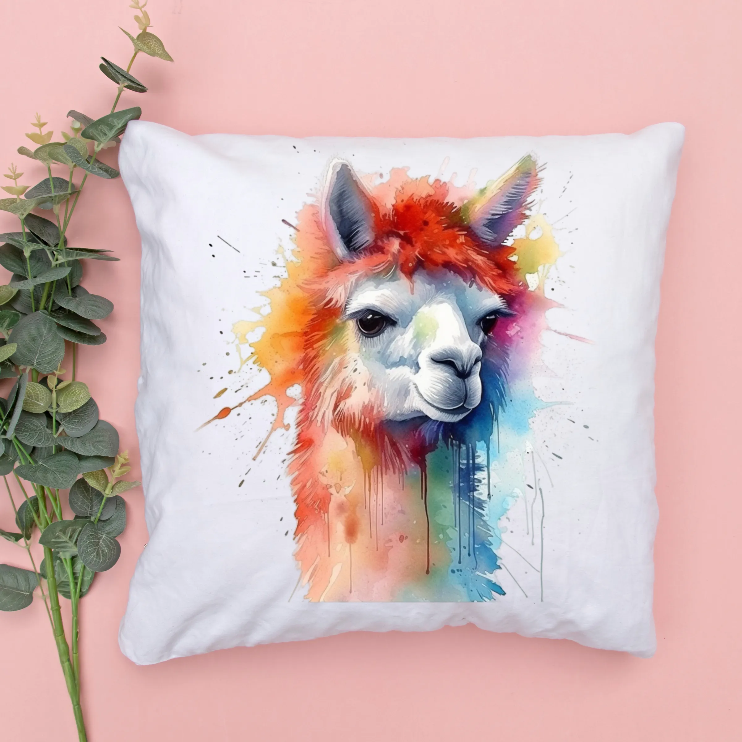 Alpaca Canvas Art Printable Digital Art (36x36) ALP005