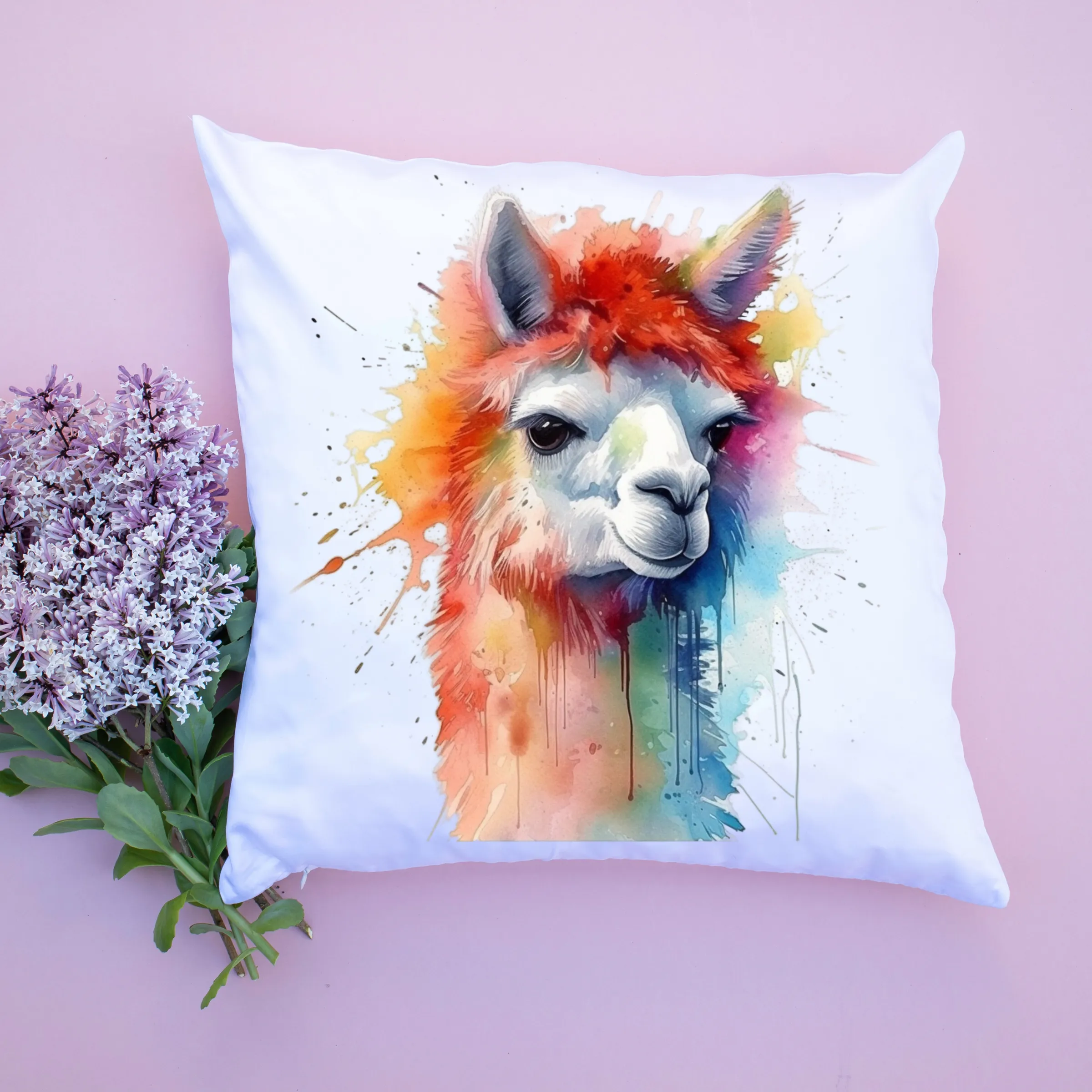 Alpaca Canvas Art Printable Digital Art (36x36) ALP005