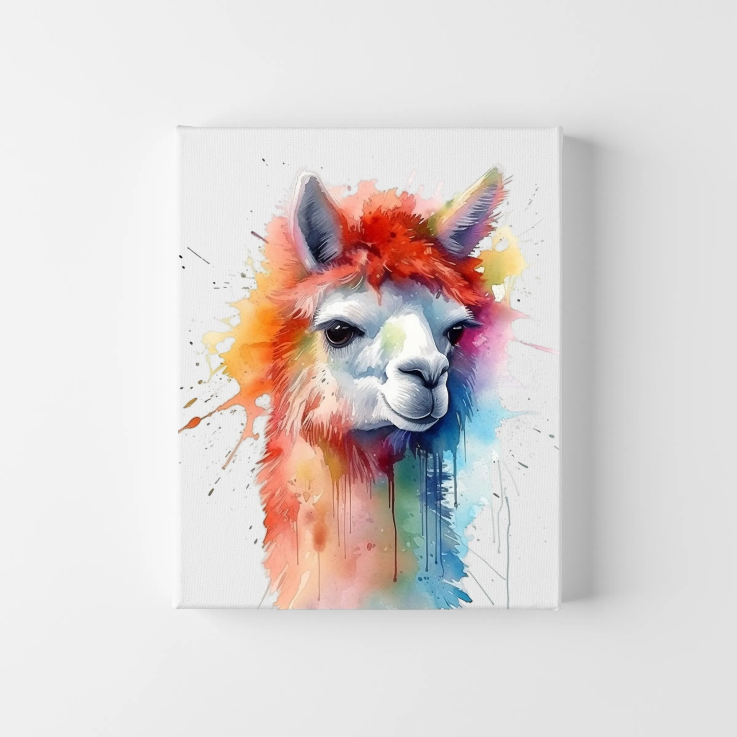 Alpaca Canvas Art Printable Digital Art (36x36) ALP005