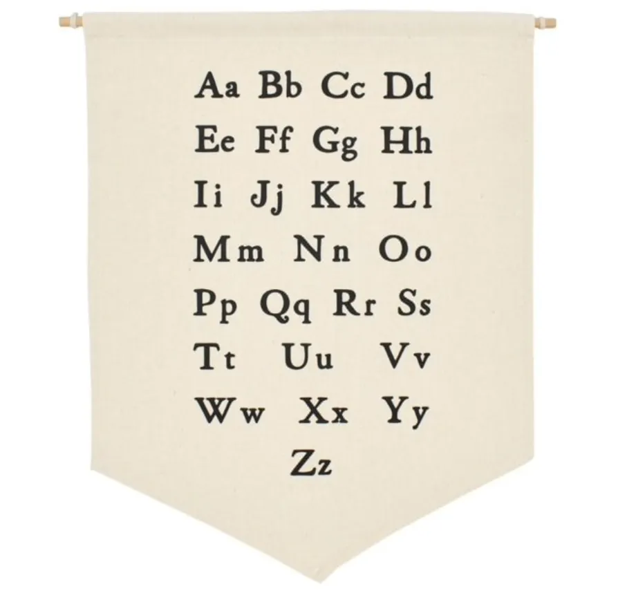 Alphabet Canvas Banner