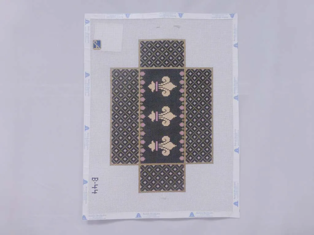 Amanda Lawford B-44 Black Fleur De Lis