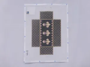 Amanda Lawford B-44 Black Fleur De Lis