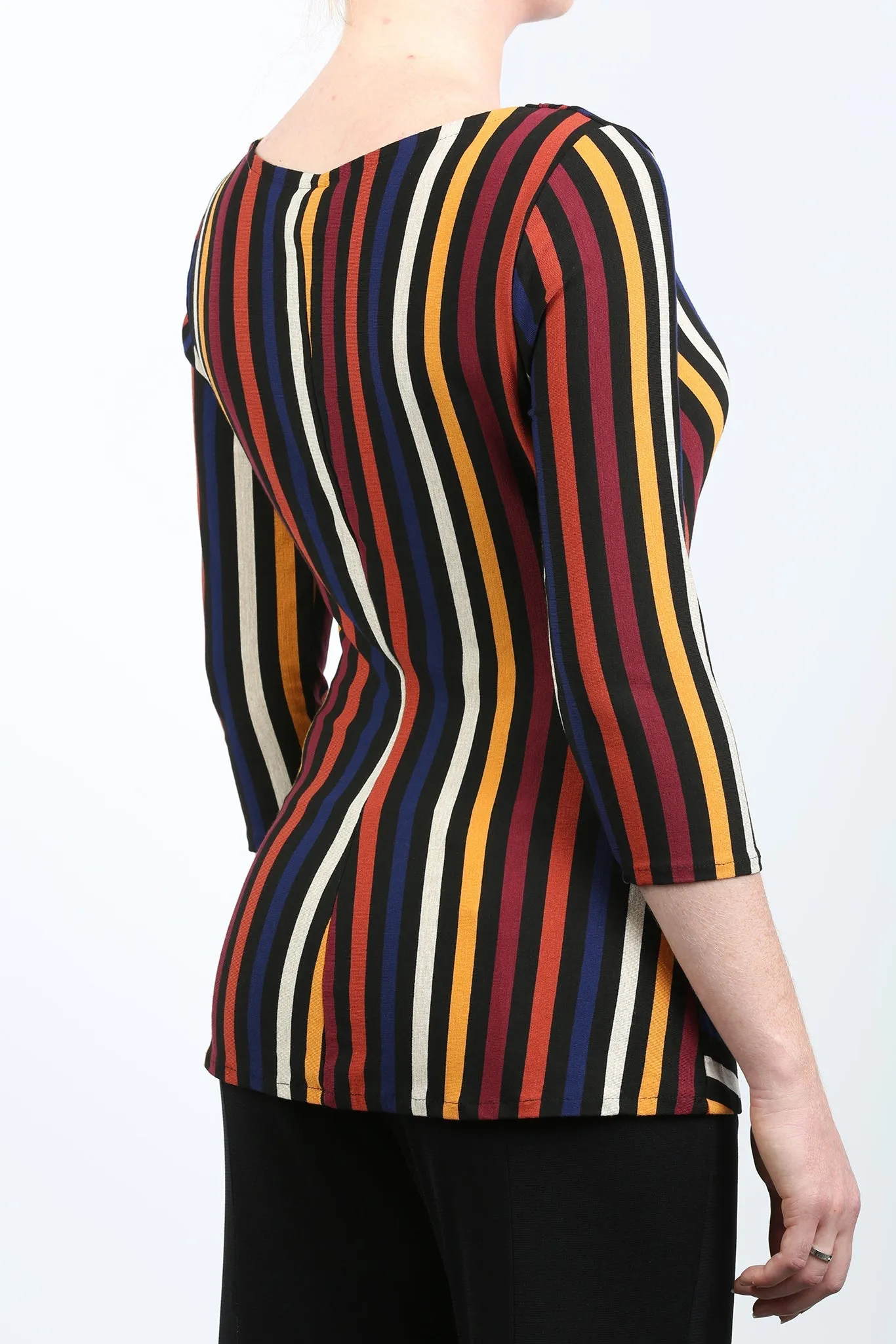 AMBER Crossover Ruched Jersey Top