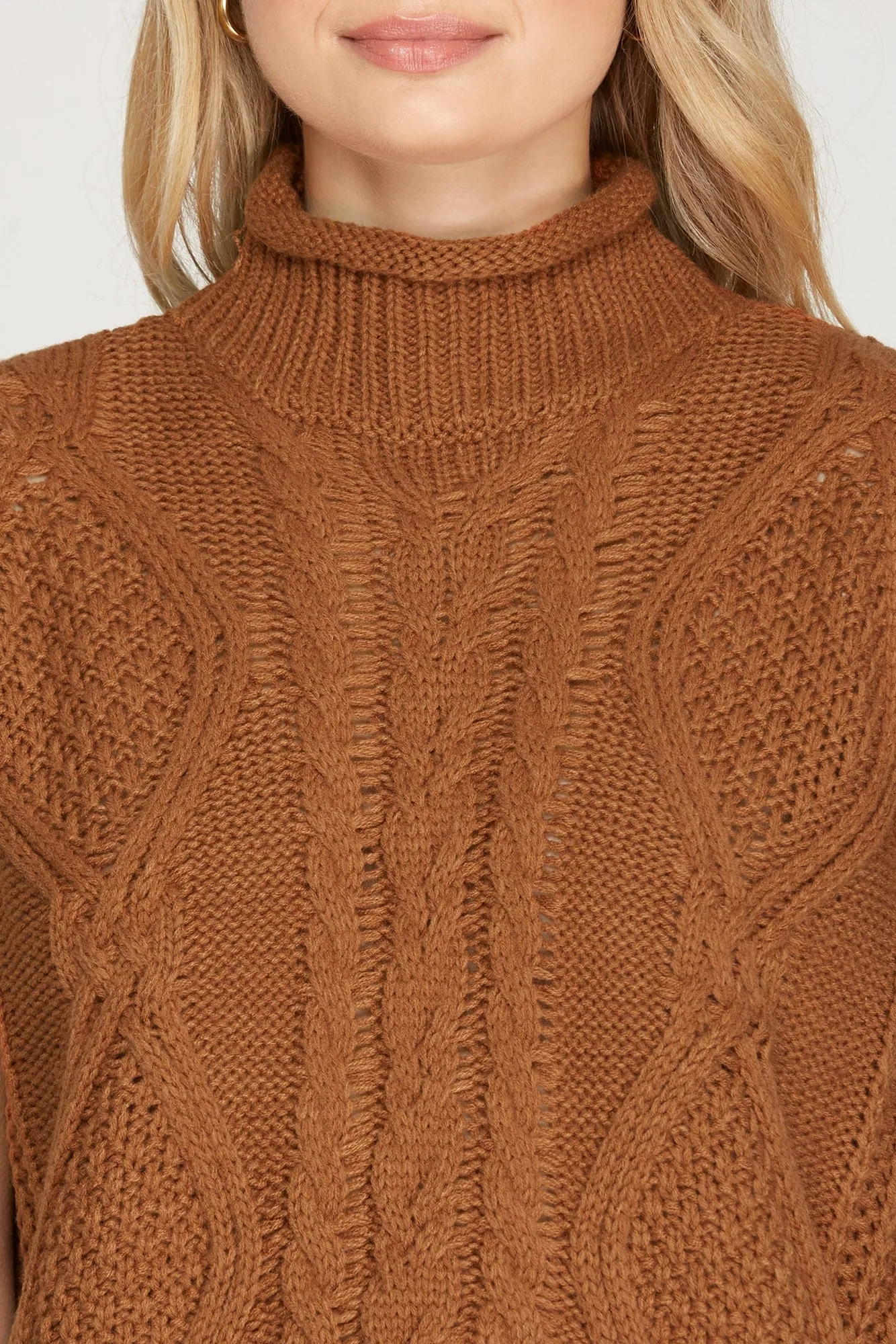 AMELIA SWEATER- CARAMEL