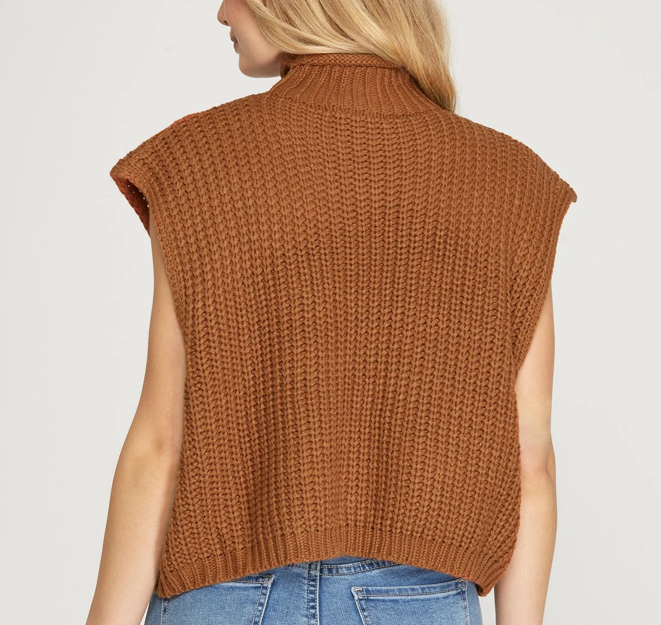 AMELIA SWEATER- CARAMEL