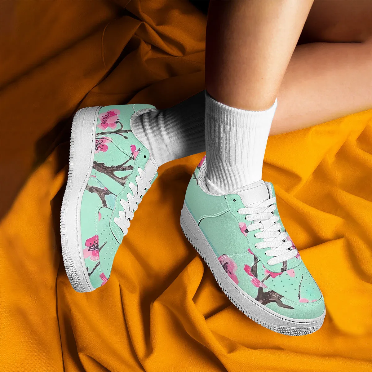 Arizona Green Tea Pattern Low Top Unisex Sneaker