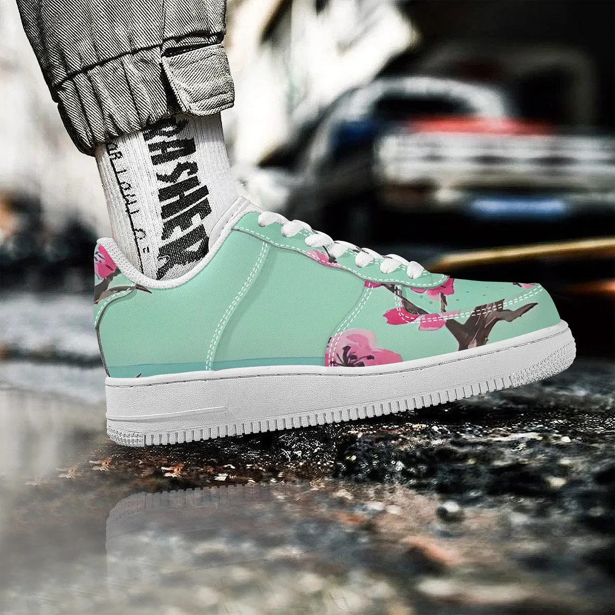 Arizona Green Tea Pattern Low Top Unisex Sneaker