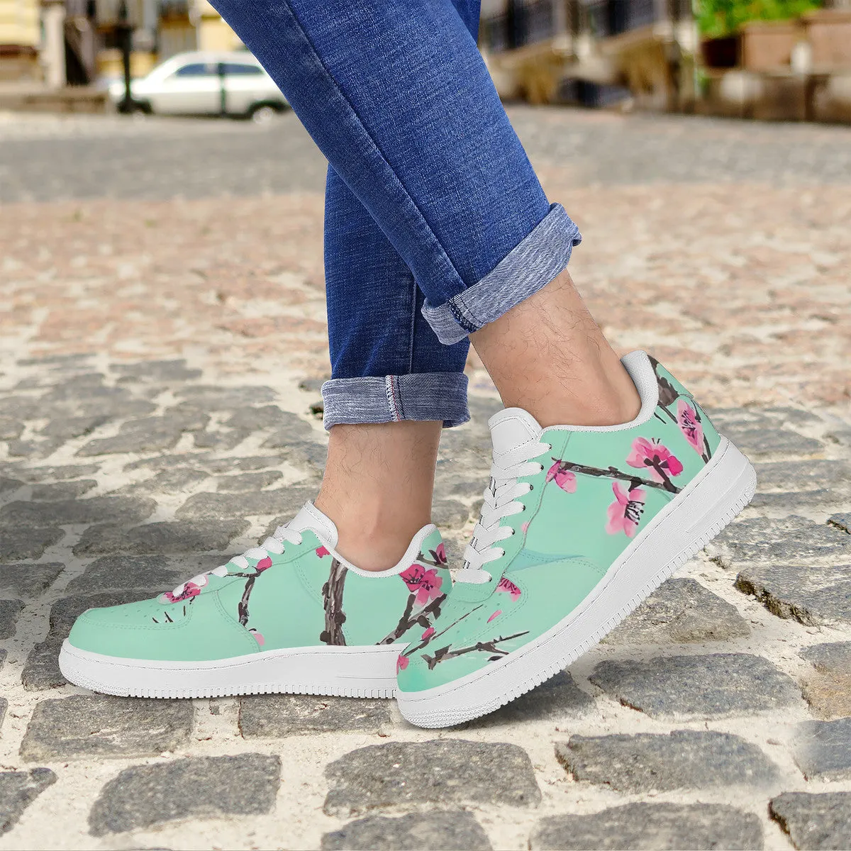 Arizona Green Tea Pattern Low Top Unisex Sneaker