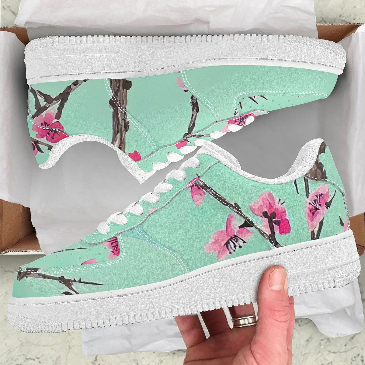 Arizona Green Tea Pattern Low Top Unisex Sneaker