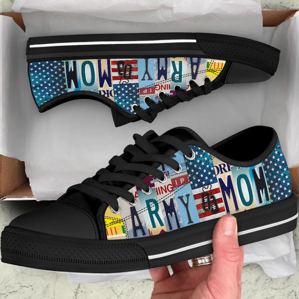 Army Mom Low Top Shoes
