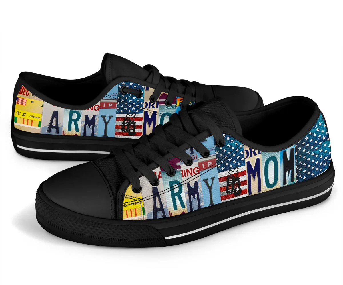 Army Mom Low Top Shoes