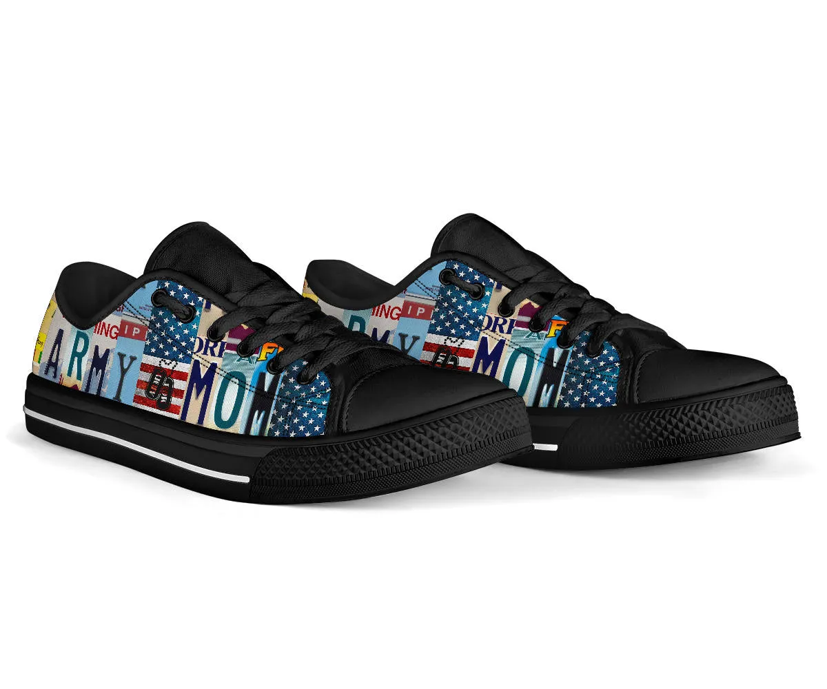 Army Mom Low Top Shoes