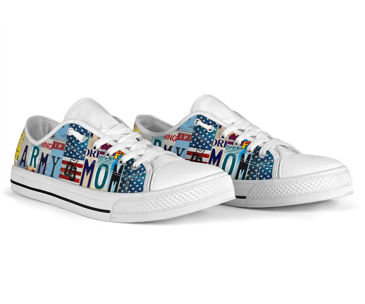 Army Mom Low Top Shoes