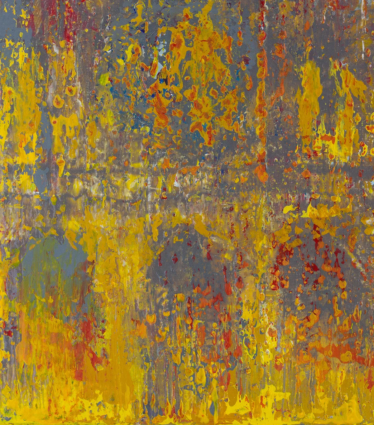 As Our Lady Burns Original Canvas