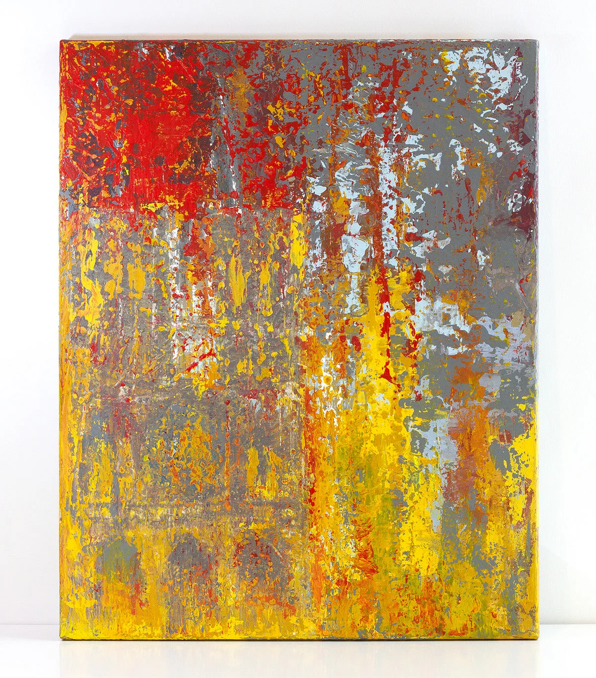 As Our Lady Burns Original Canvas