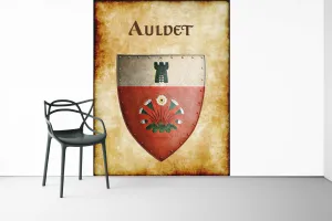 Auldet Heraldry of Greyhawk Anna Meyer Cartography Canvas Art Print