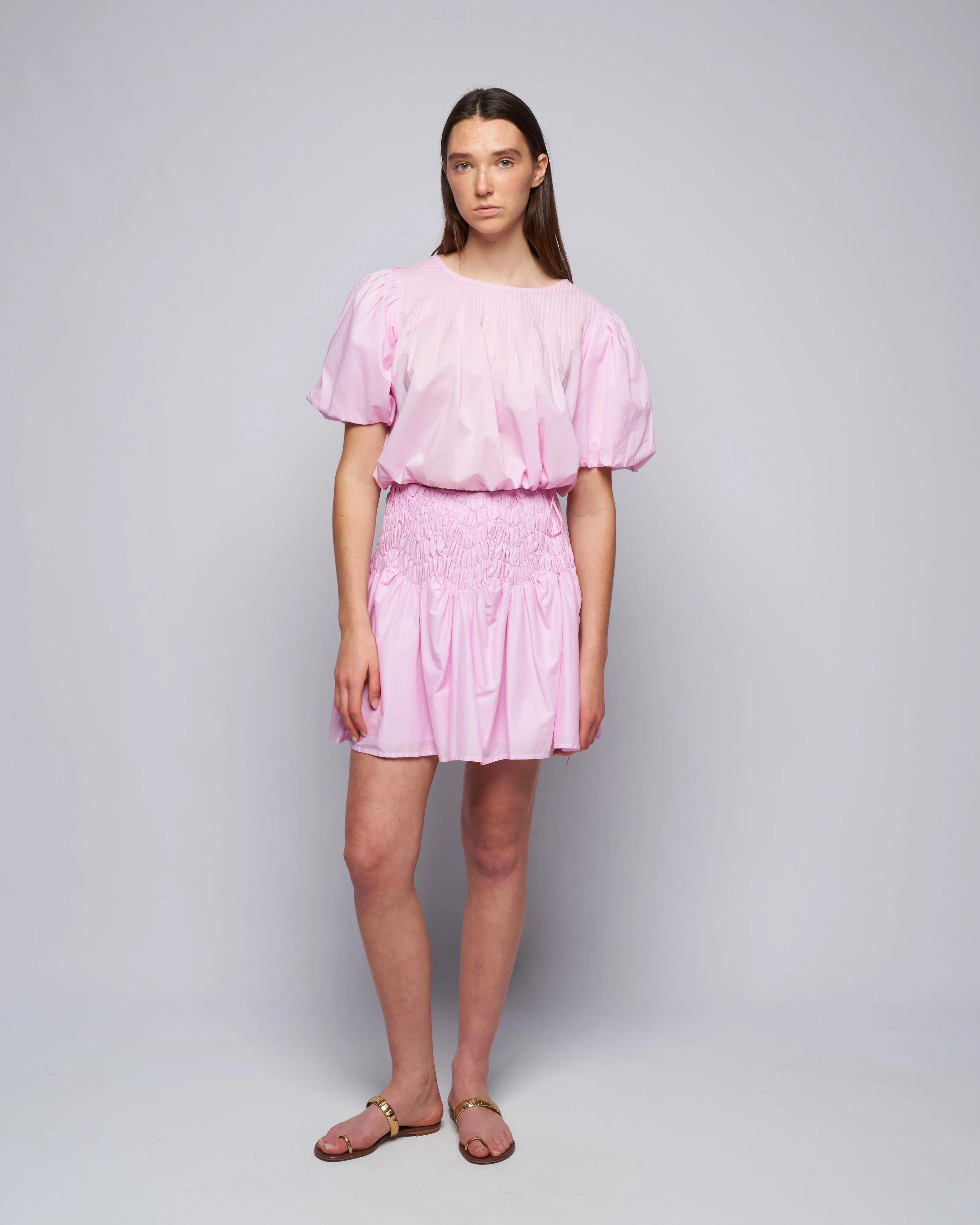 azalea blouse - peony