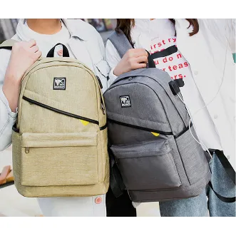 Backpack USB Charging <br> Canvas
