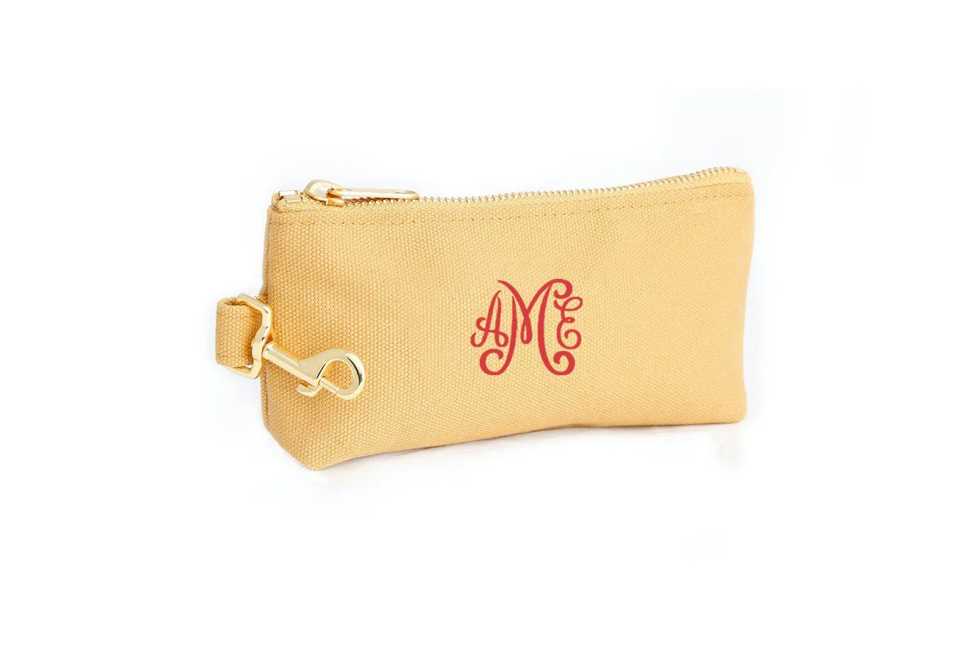 Beige Classic Canvas MINI Bag with monogram