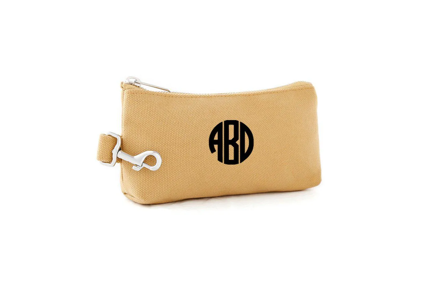 Beige Classic Canvas MINI Bag with monogram