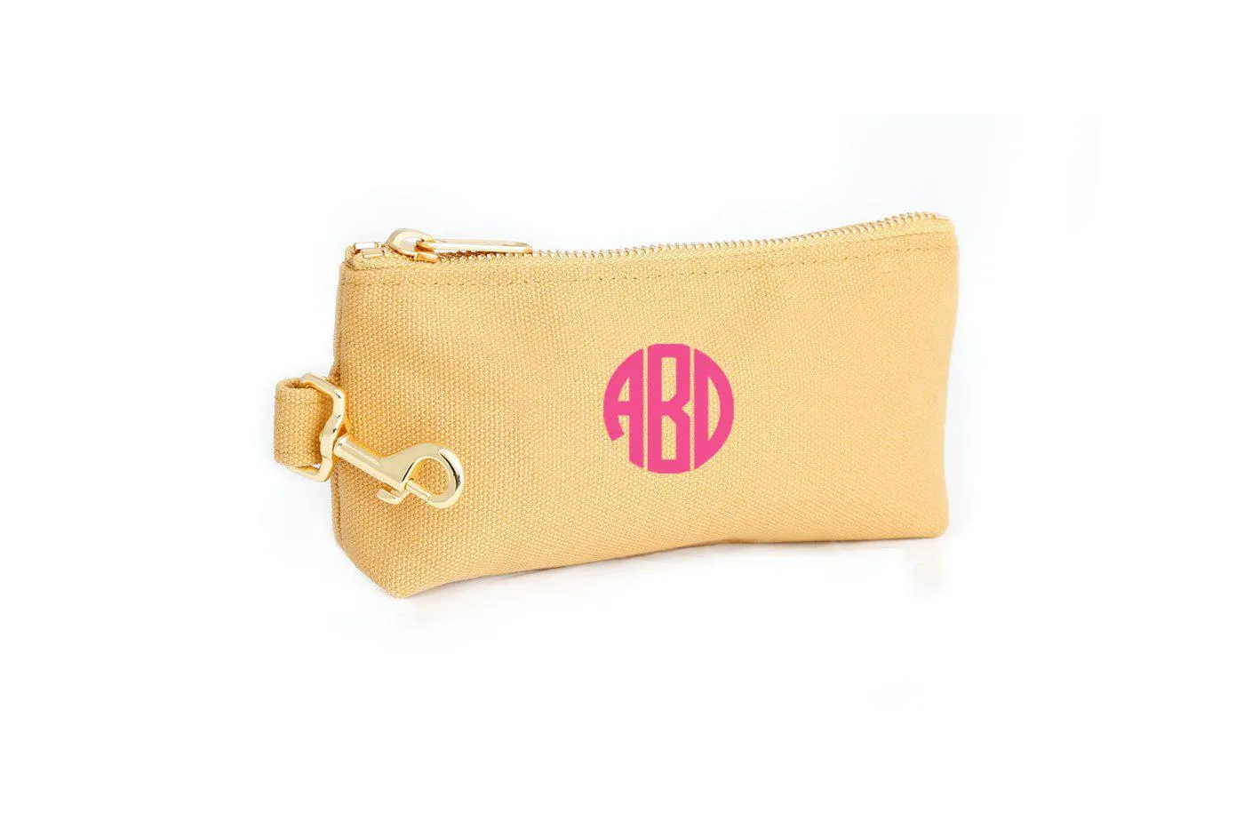 Beige Classic Canvas MINI Bag with monogram
