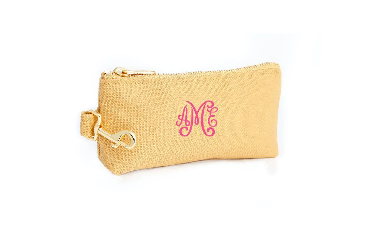 Beige Classic Canvas MINI Bag with monogram