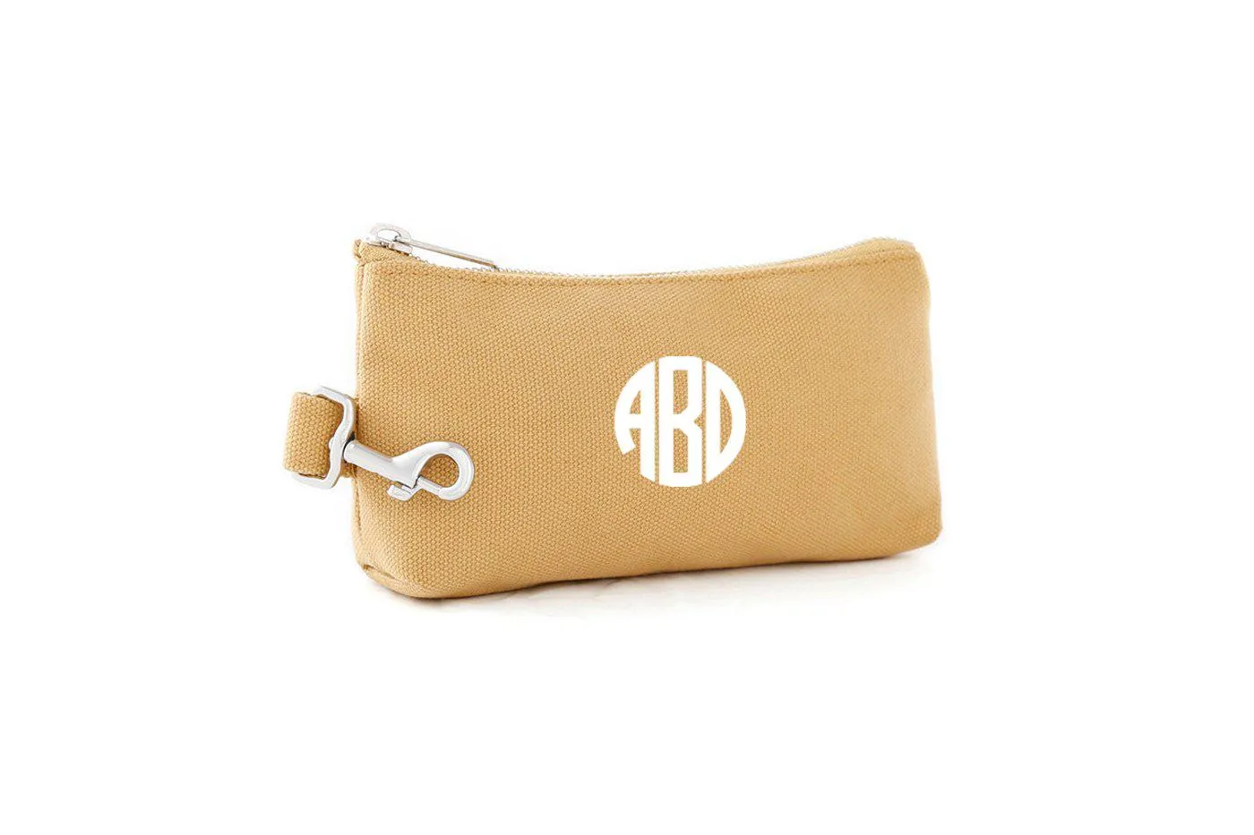 Beige Classic Canvas MINI Bag with monogram