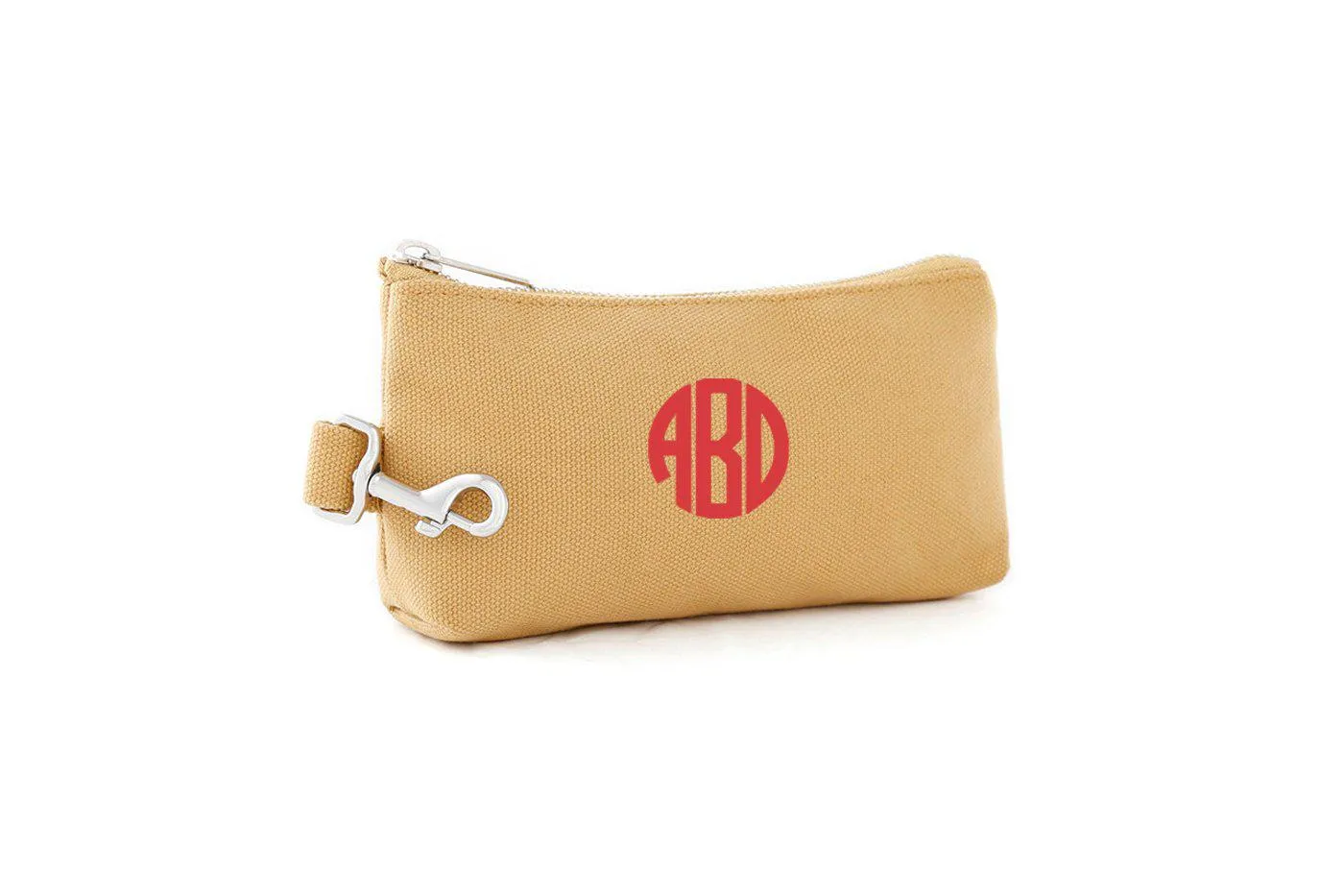 Beige Classic Canvas MINI Bag with monogram