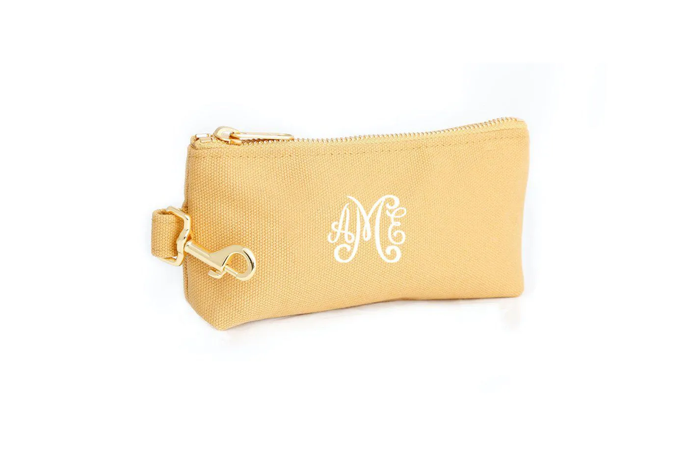 Beige Classic Canvas MINI Bag with monogram