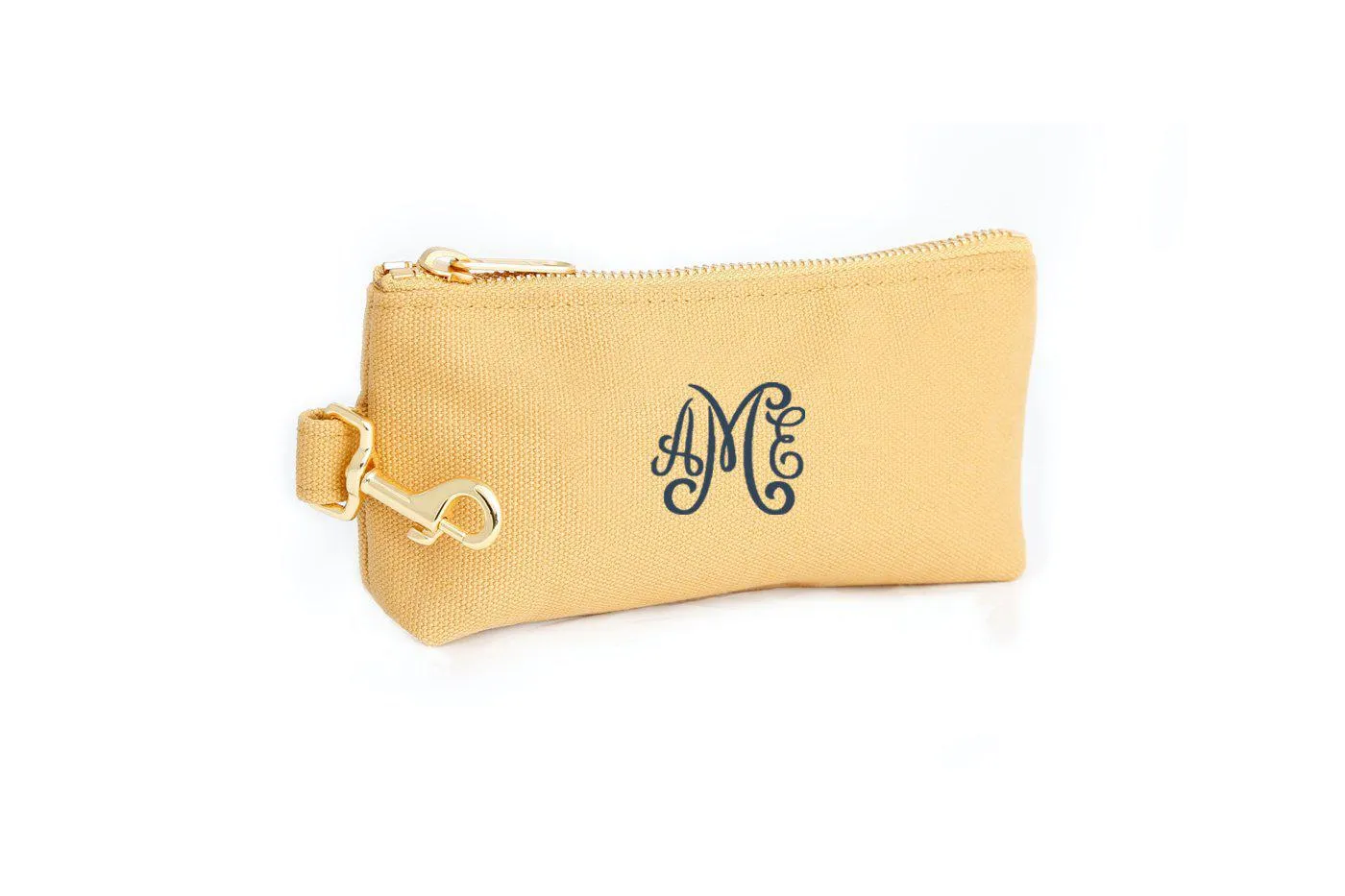 Beige Classic Canvas MINI Bag with monogram