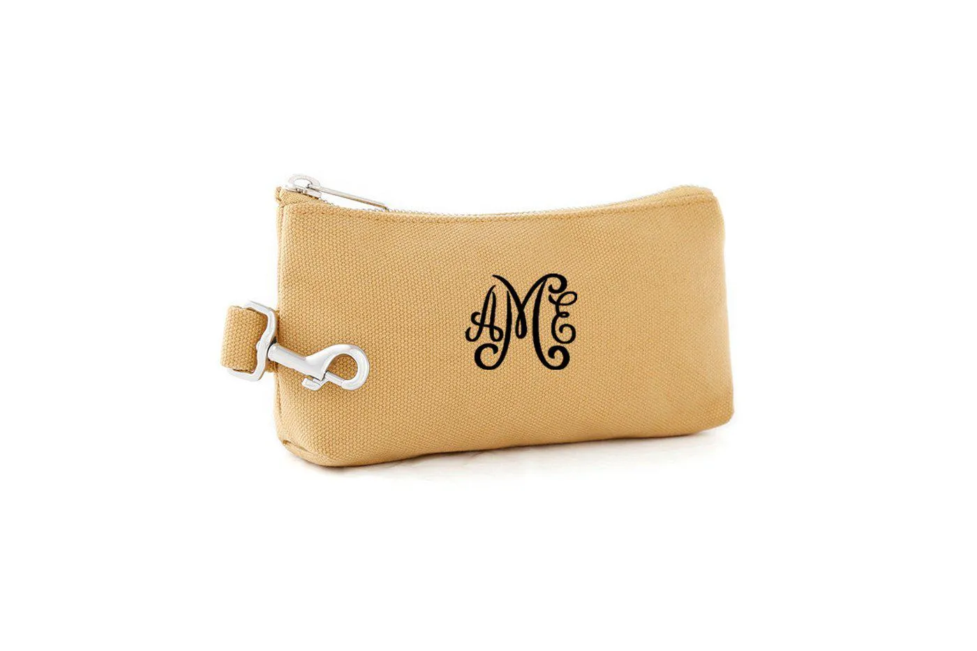 Beige Classic Canvas MINI Bag with monogram